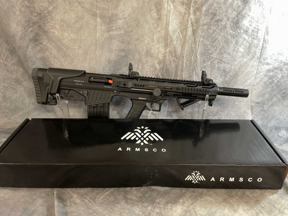 Armsco Bullie-12 12 Ga. Semi-Auto Shotgun, SN: 12B21-0256
