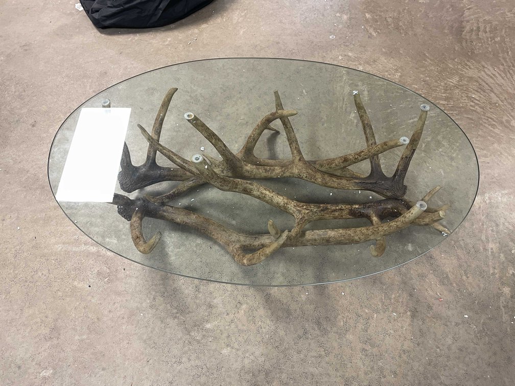 Elk Horn Paddle Coffe Table