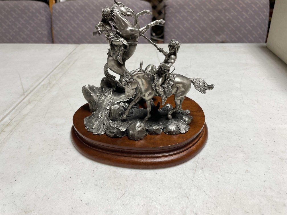 Pewter Statue