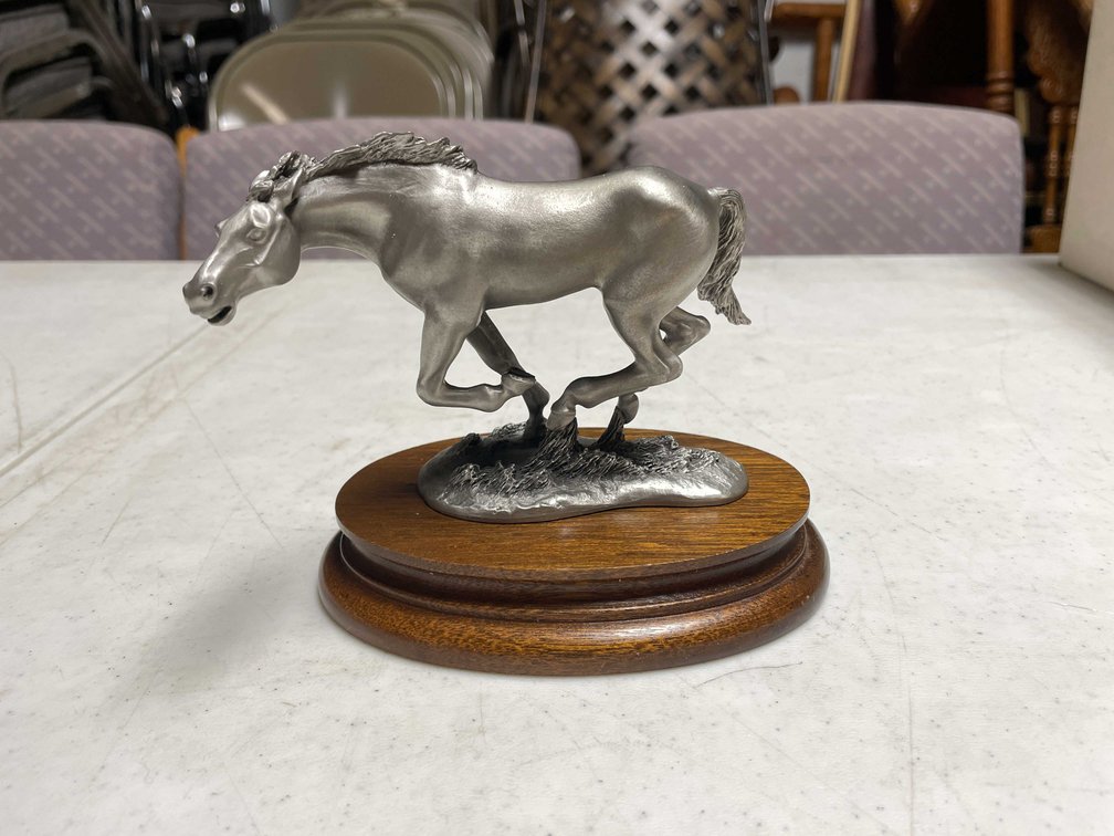 Pewter Statue