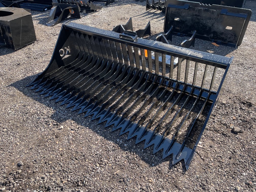 72" Skid Steer Fine Skeleton Bucket