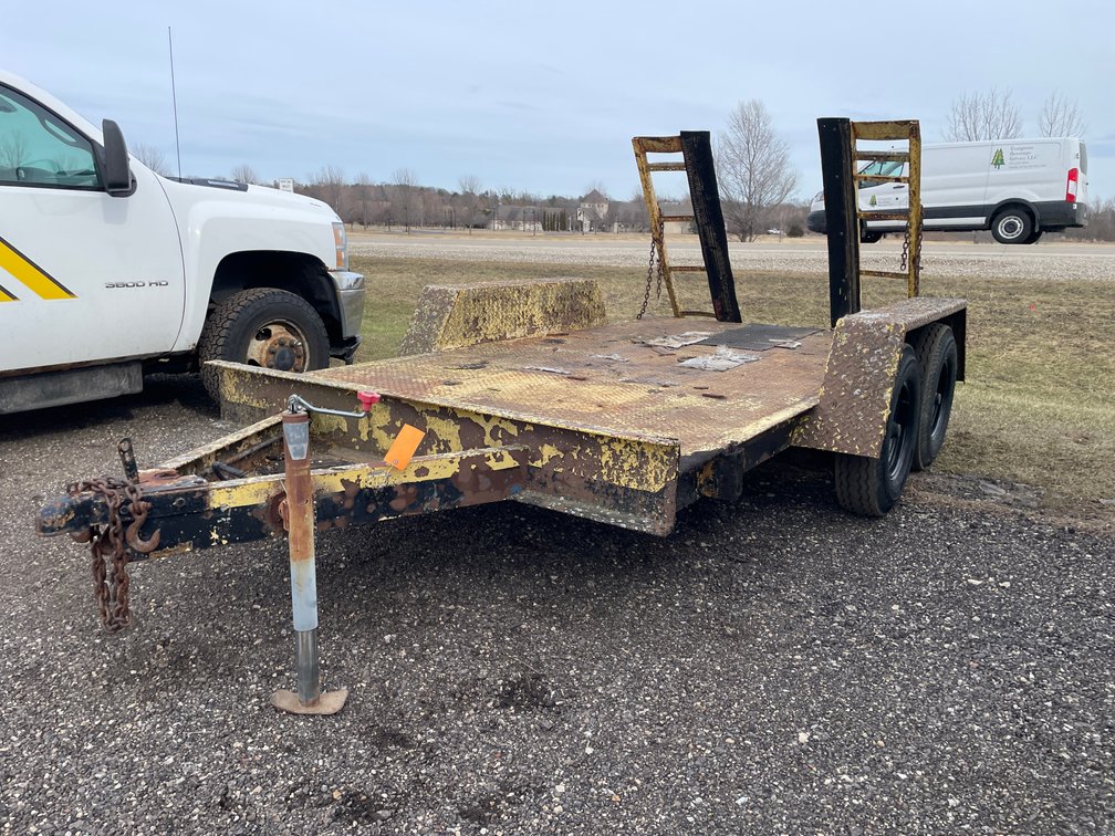 1978 Homemade Tandem Axle Trailer (Has WI Title)