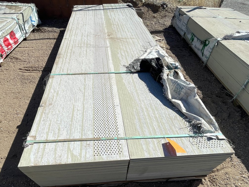 (Appx. 90 Pieces) ALLURA Vented Fiber-Cement 24" Soffit Bundle Primed with Cedar Grain Texture
