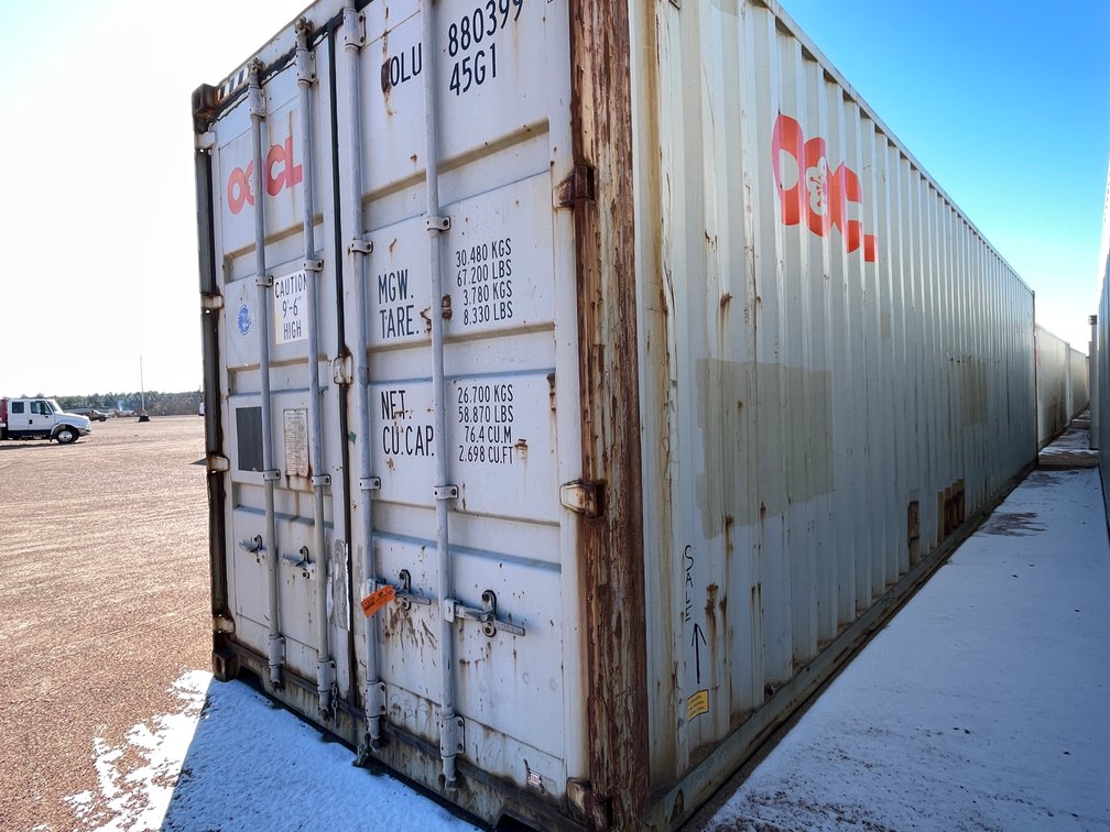 40' High-Cube Shipping Container