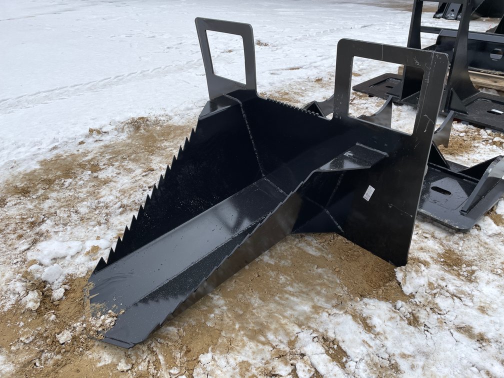 Skid Steer Mount Tree Spade Bucket