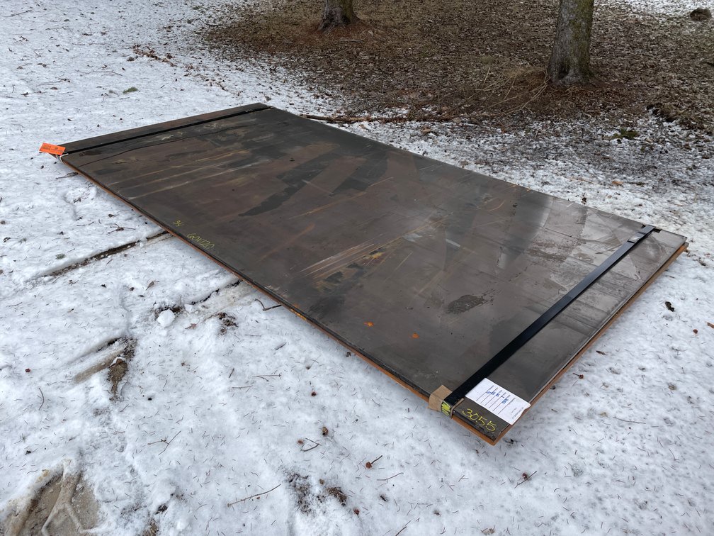 (2) 3/4" Thick Steel Plate