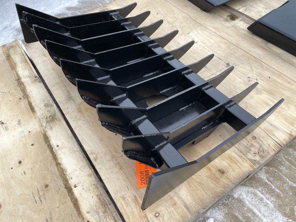 Mini Skid Steer Root Rake Attachment