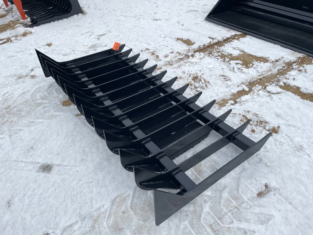 Skid Steer Mount Root Rake Attachment