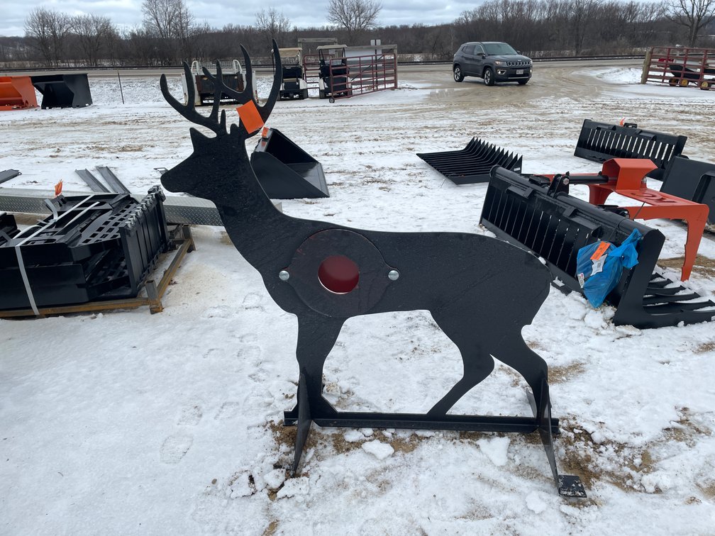 3/8" AR500 Steel Deer Shooting Target