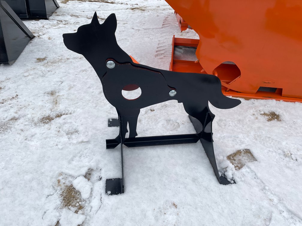 3/8" AR500 Steel Coyote Shooting Target