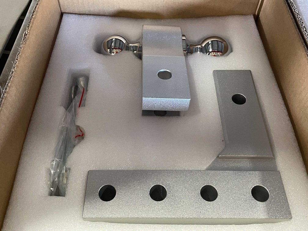 New 2" Receiver with 6" Drop, 2' and 2" and 2-5/16  (CW)