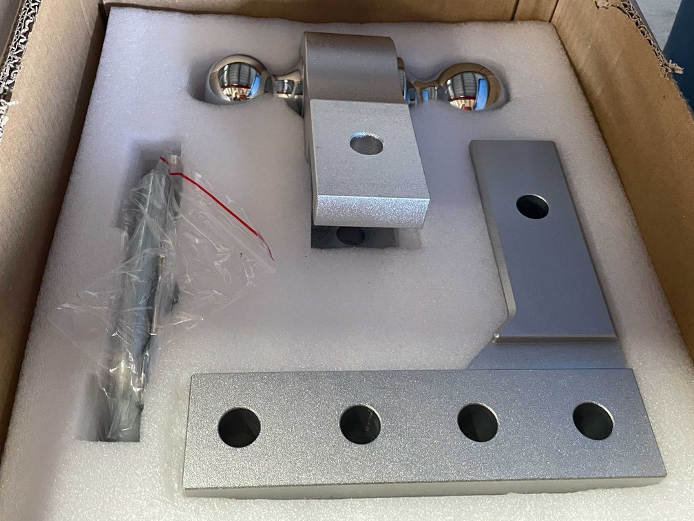 New 2" Receiver with 6" Drop, 2' and 2" and 2-5/16  (CW)