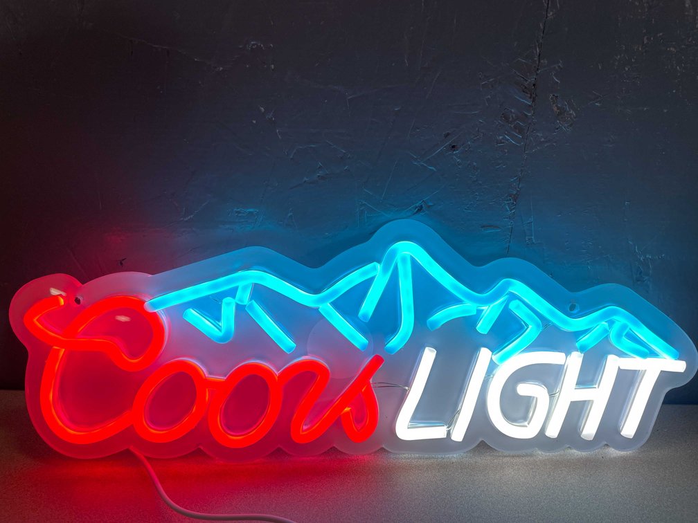 Neon Coors Light Neon Sign (T2)