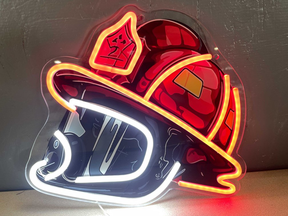 Neon Fireman's Helmet (T2)
