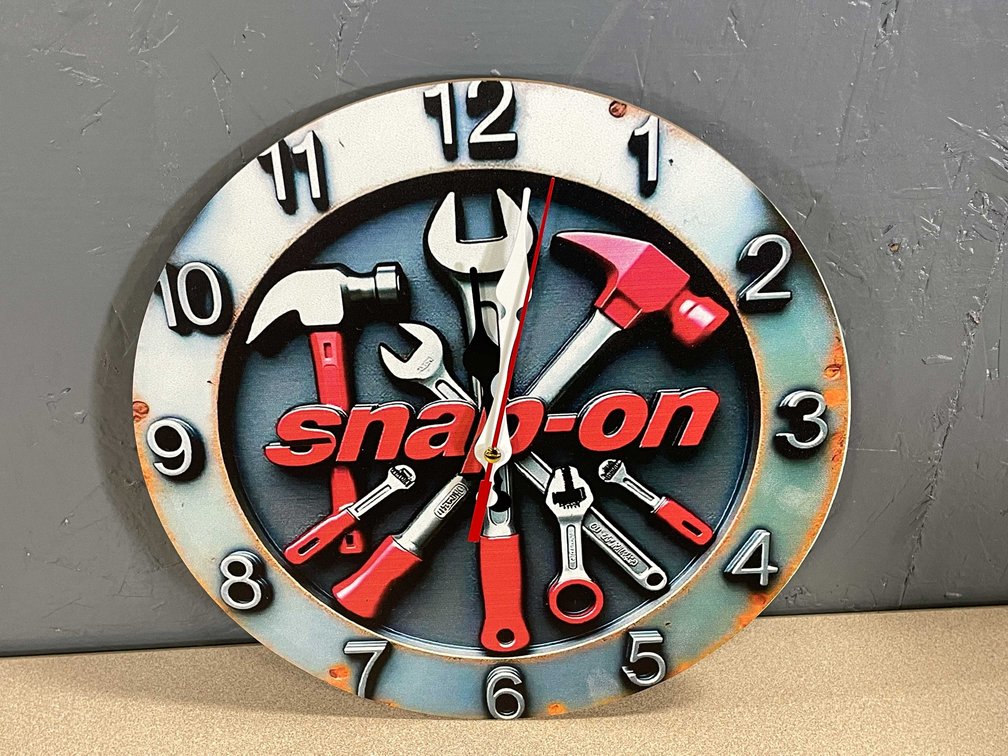 Snap-On Wall Clock (T2)
