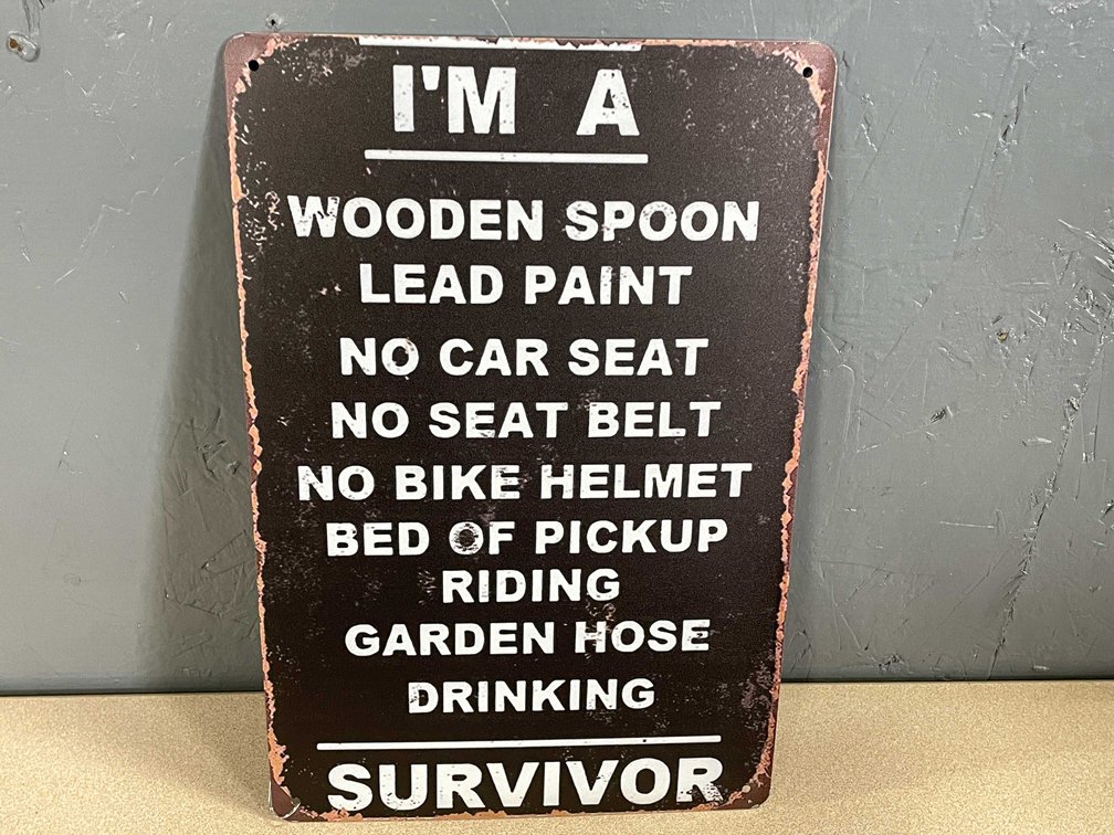 The Tough Generation Wall Sign (T2)