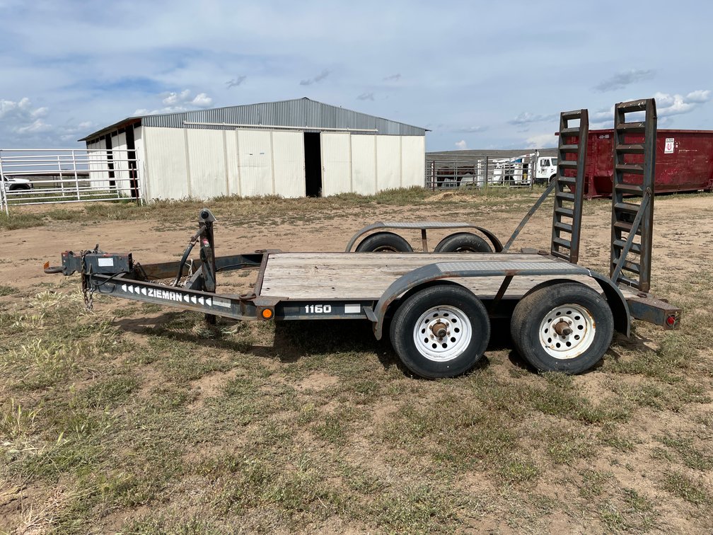 Zieman Skid Steer Trailer (No Title)