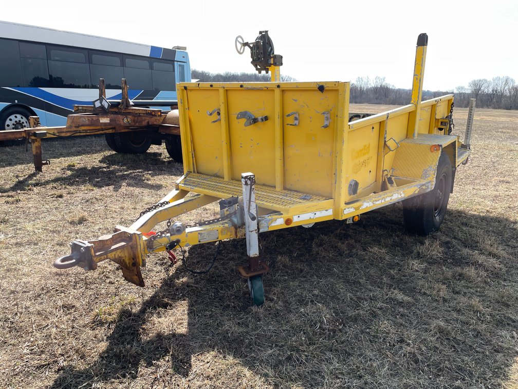 Sauber Single Axle Utility Trailer (No Title)
