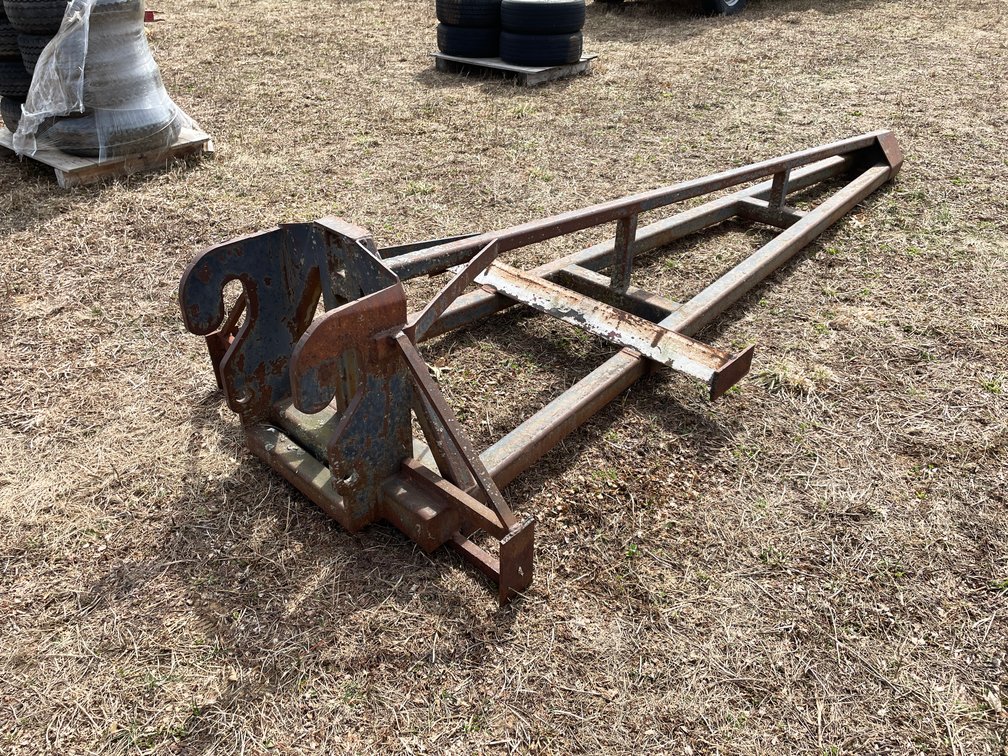 Loader Mount Lifting Jib Attachment