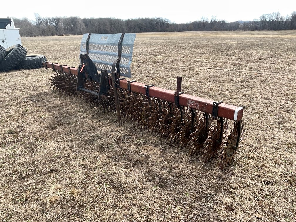 M & W 3-Point Rotary Hoe