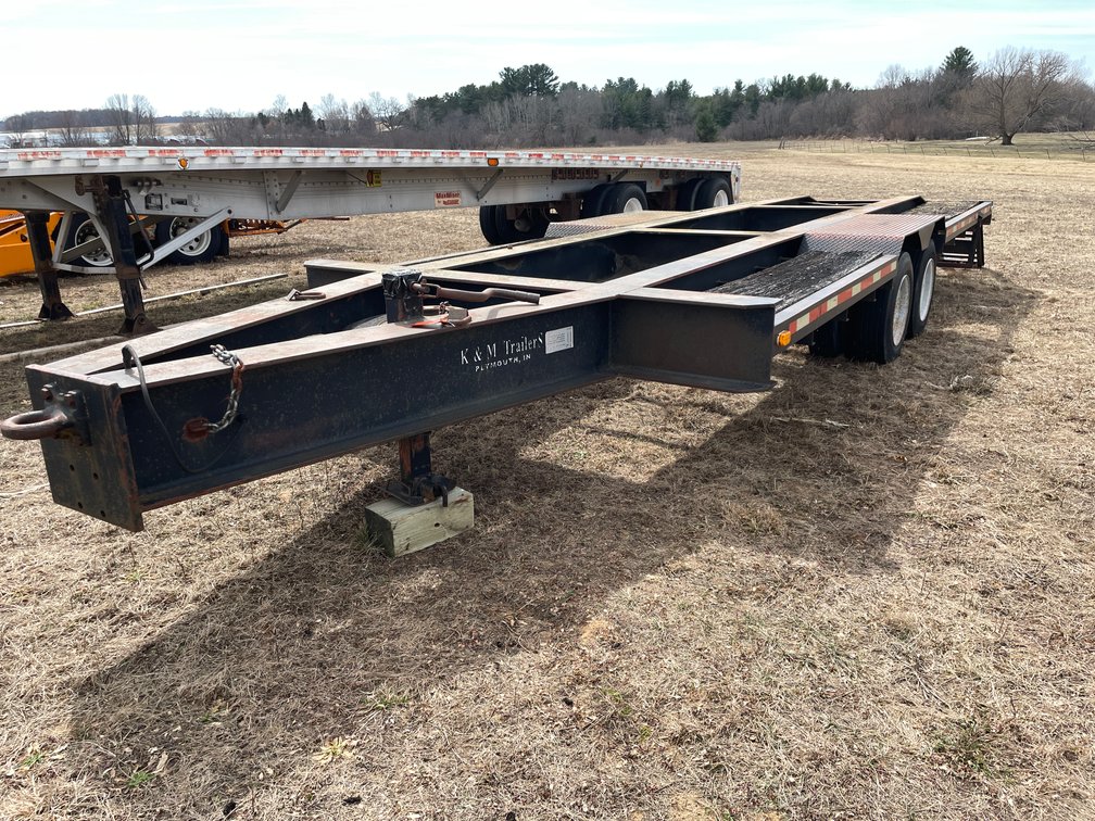 2001 K & W Trailers Pintle Hitch Trailer (Has WI Title)