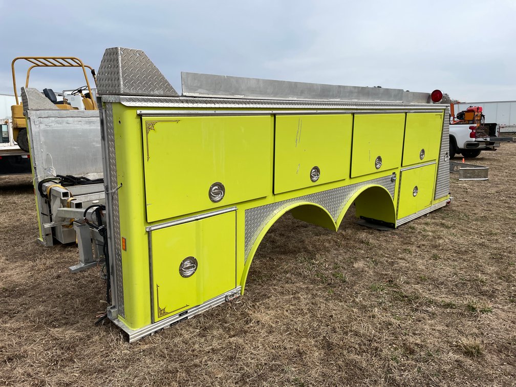 One Side of Fire Truck Box