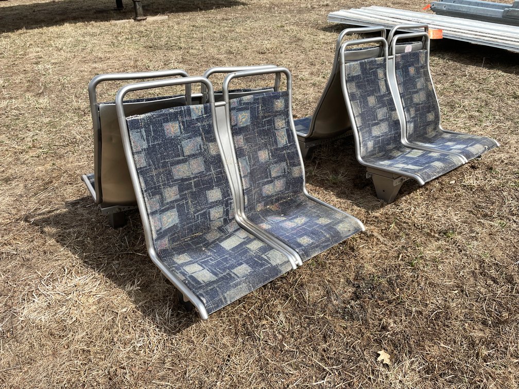 (4) Sets of Bus Seats