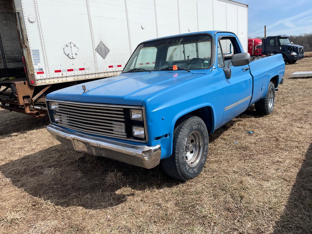 1984 2 x 4 Chevy Silverado (Has WI Title)