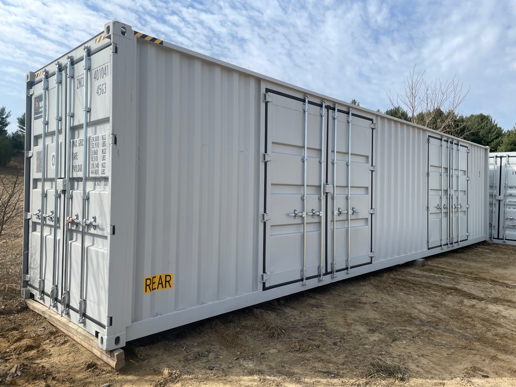 40' High Cube Multi-Door Shipping Container