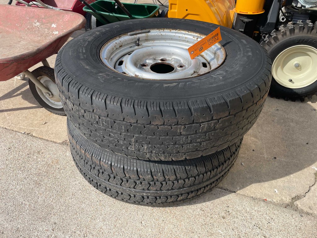 (2) 5 Lug 15" Wheels (O3)