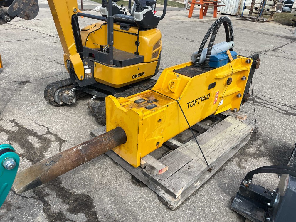 Toft 1400 Hydraulic Hammer Concrete Breaker For CAT 320 Size Excavator (O11)