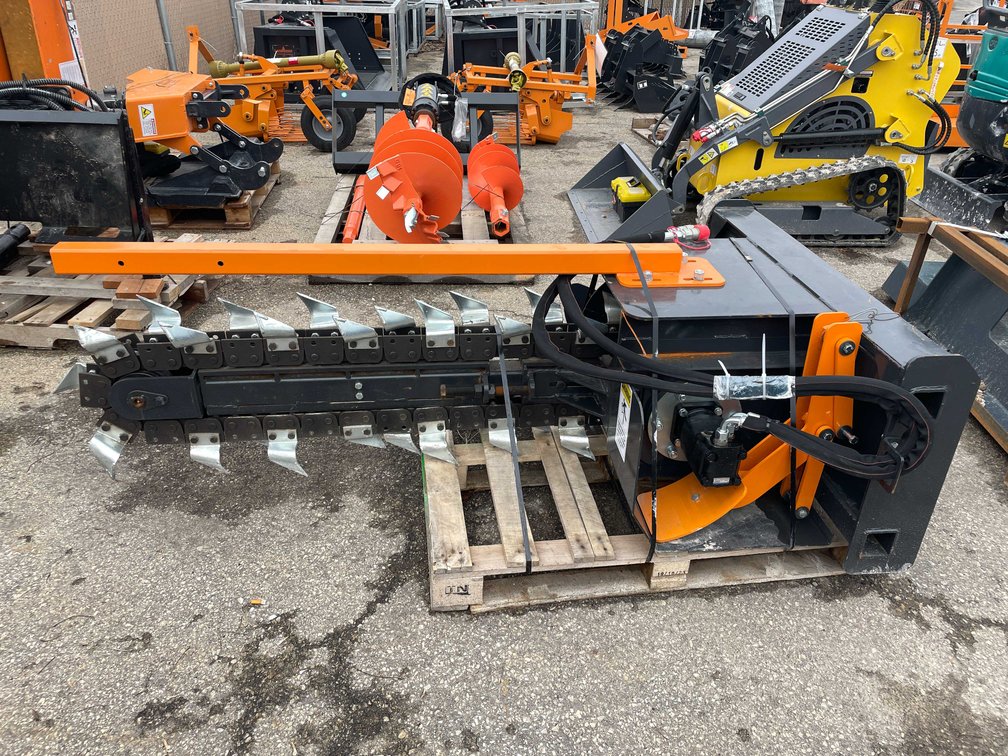 Unused Wolverine 48" Skid Steer Trencher (O10)
