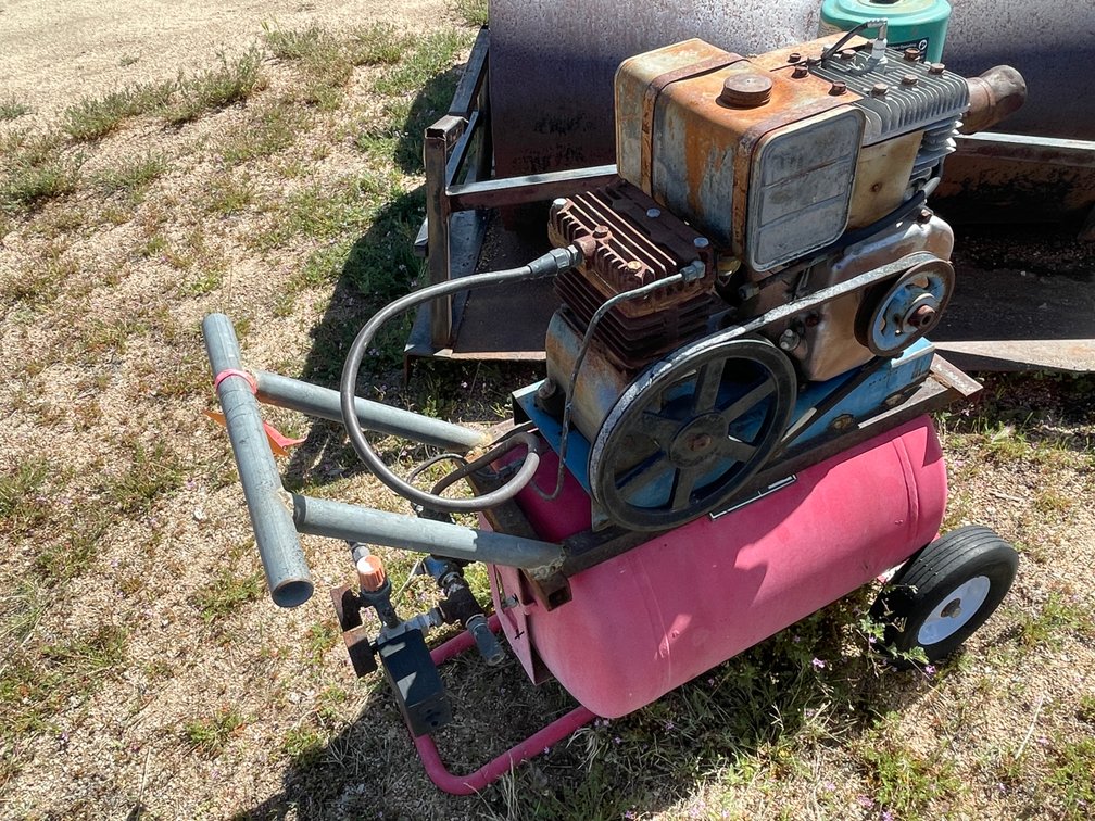Gas Powered Husky Air Compressor
