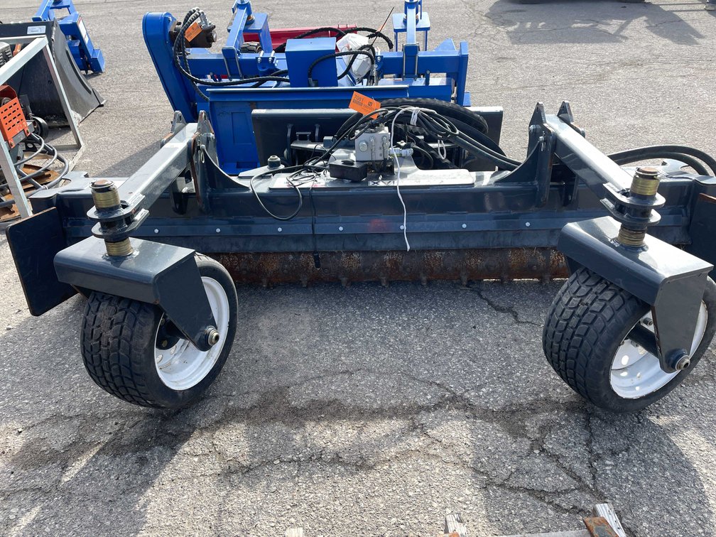 Virnig 90" Power Harley Rake For Skid Loader (O9)