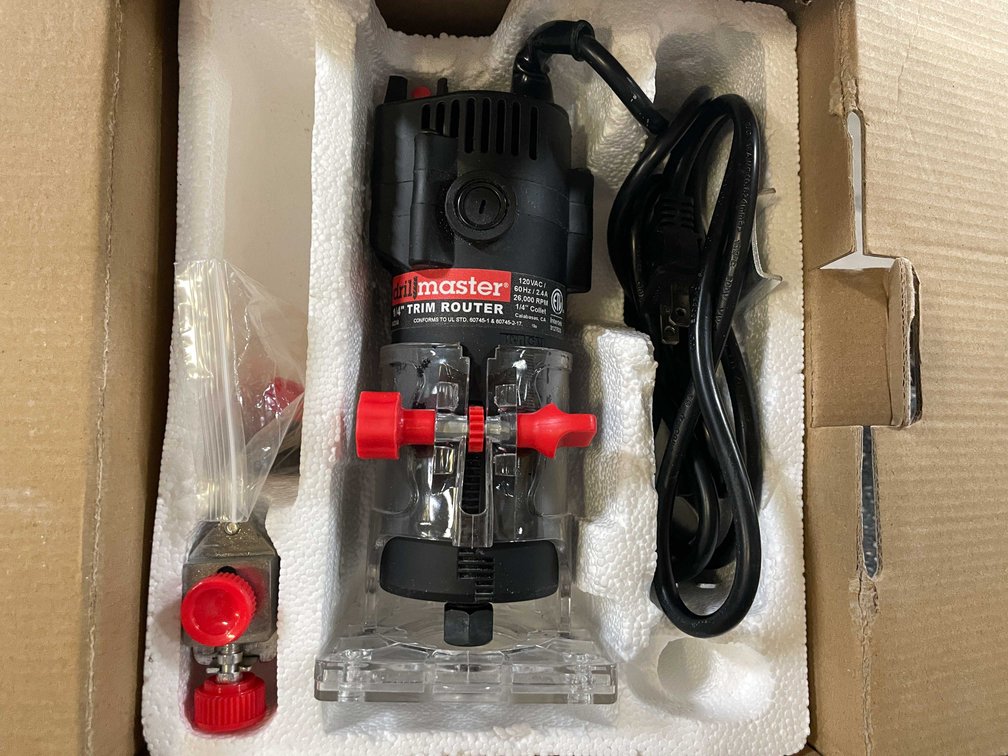 Drill Master 1/4" Trim Router (PR10)
