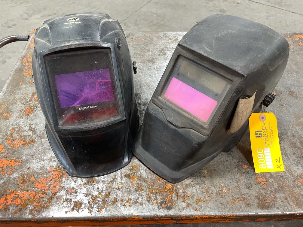 (2) Auto Darkening Welding Helmets