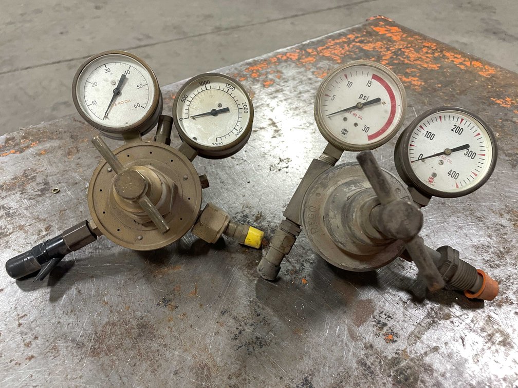 (2) Oxy Acetylene Gauges (PR20)