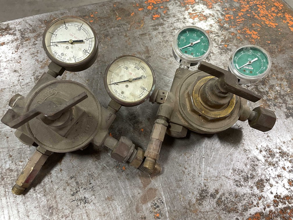 (2) Oxy/Acetylene Gauges (PR20)