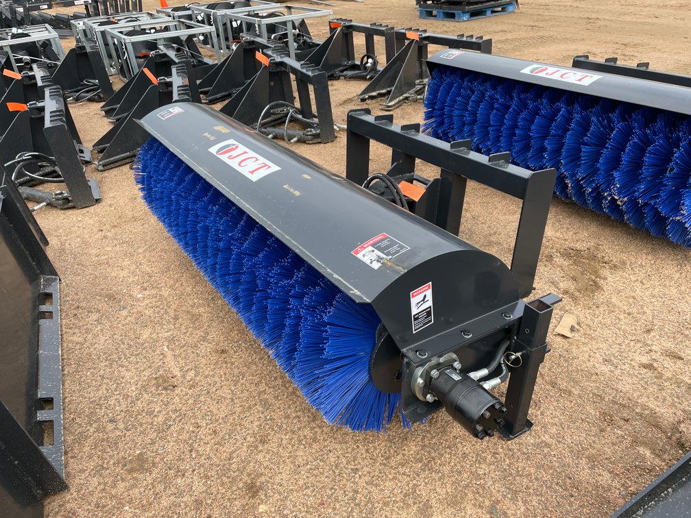 JCT 72" Hydraulic Sweeper Angle Broom