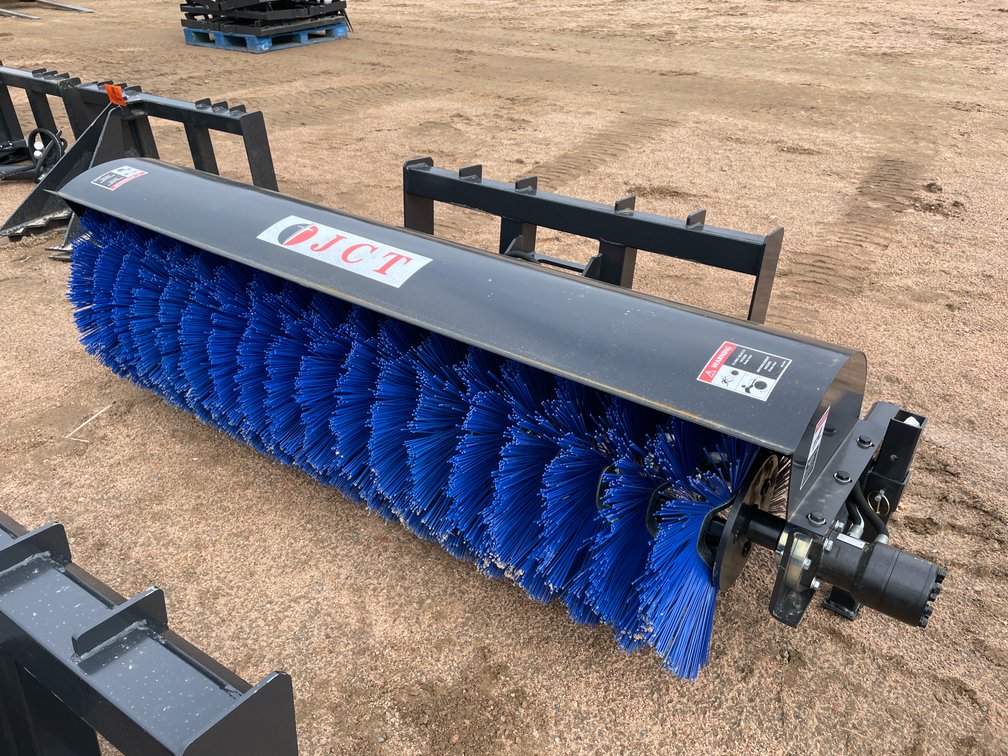 JCT 72" Hydraulic Sweeper Angle Broom