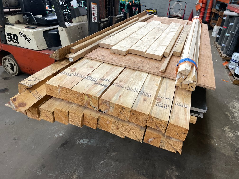 Pallet of Building Material (Columbia Heights, MN)