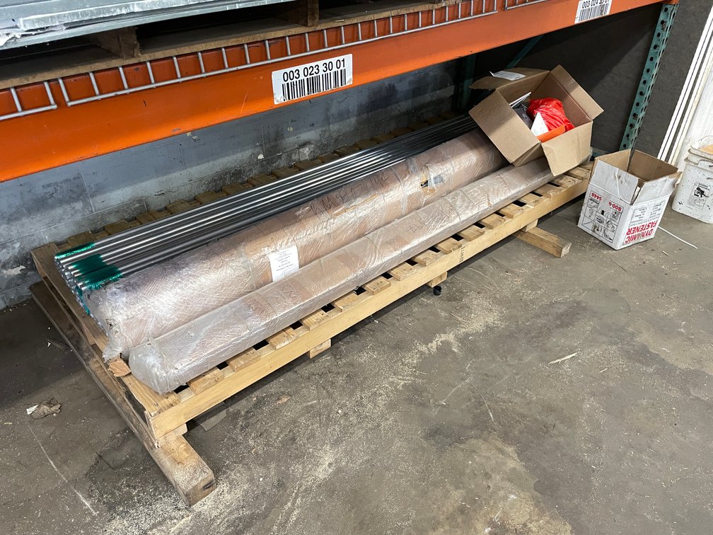 Pallet of Snow Guard (Columbia Heights, MN)