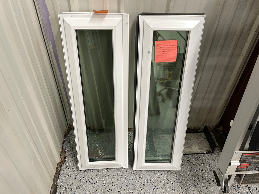 (2) Picture Windows