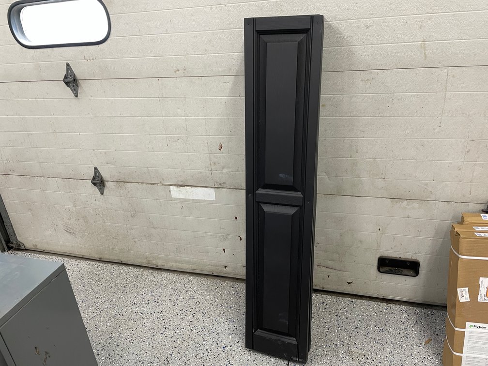 Black Shutter Windows
