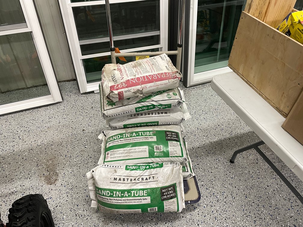 (7) Bags of Sand-In-A-Tube
