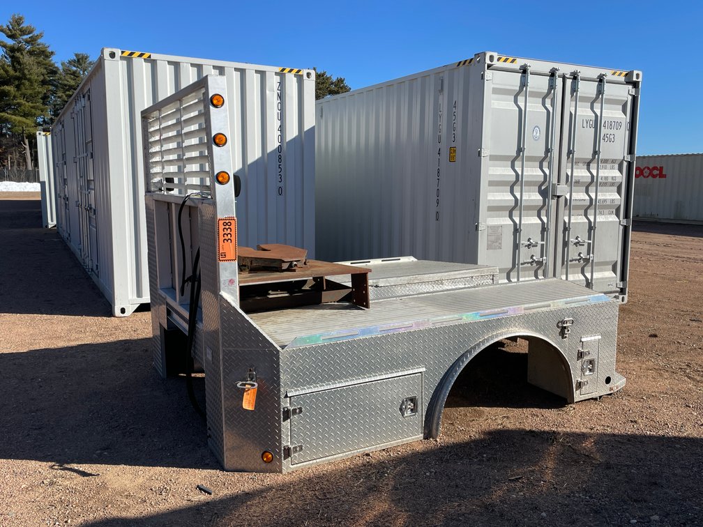 2003 Aluma-line 10' Aluminum Pro Haul Gooseneck Flatbed