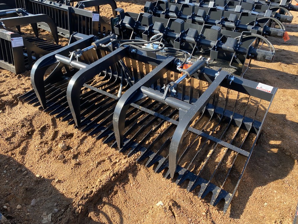 New JCT 84" Skeleton Rock Grapple Bucket