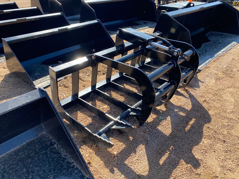 66" JMR Hydraulic Root Rake Grapple