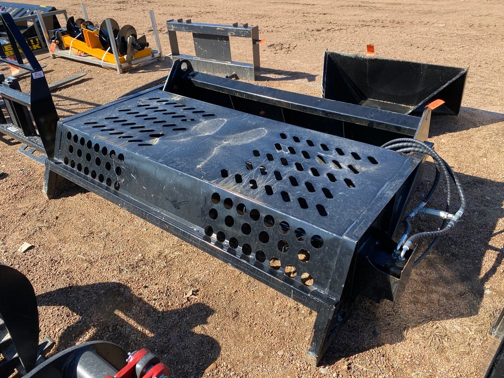 Giyi 71" Hydraulic Landscape Rake Bucket