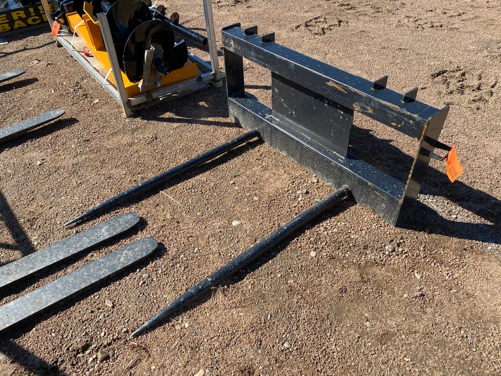 New JCT 2-Tine Bale Spear Attachment